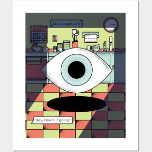 Kitchen Eye Posters and Art